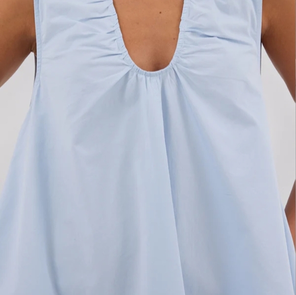 Dissh 'Gabby'  cornflower blue cotton mini NWT - Picture 5 of 13